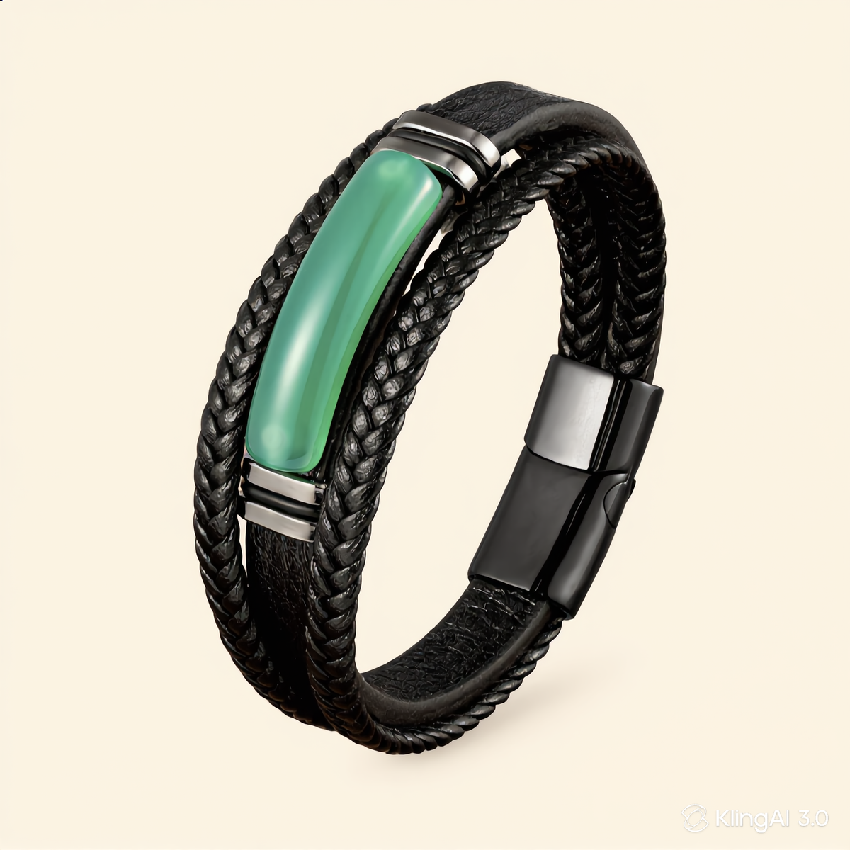 Multi-layer Braided Leather Rope Bracelet